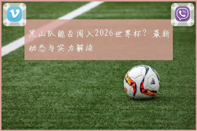 黑山队能否闯入2026世界杯?最新动态与实力解读